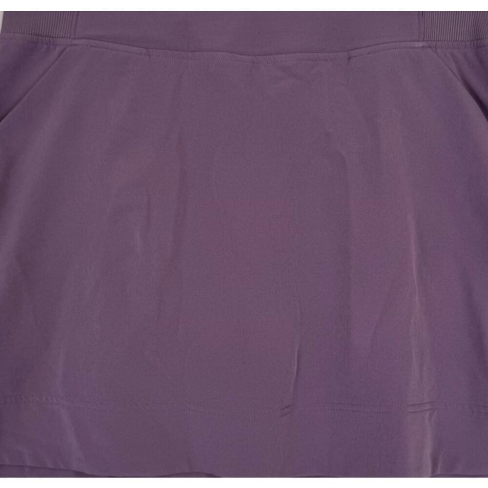 32 Degrees Cool Size Large Womens Skort Purple Polyester Spandex - Picture 7 of 9